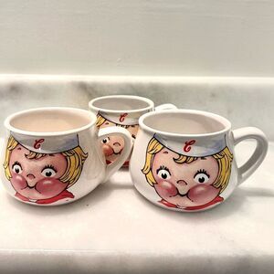 Vintage Campbell Soup Mugs Bowl Coffee Cup Collectible Set of 3